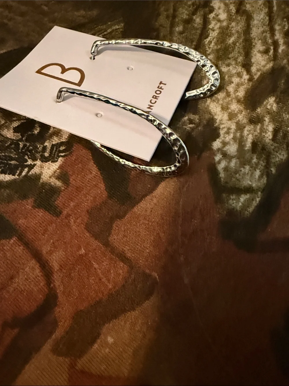 Bancroft hammered silver
